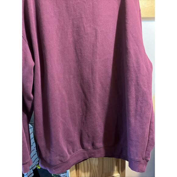 Logo Athletic VTG Men’s XXL Red Hoodie Montana Grizzlies Sweatshirt Pullover - Picture 9 of 9